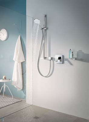 Душевой гарнитур GROHE Vitalio Comfort 100 II с полочкой, душевая штанга 600мм 26398000 - фото 37671