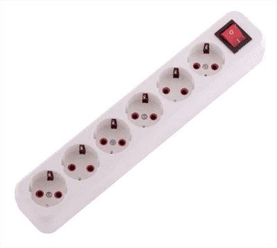 Колодка LILA с/з 6 входа  с выключателем 720-0600-602 - фото 37905