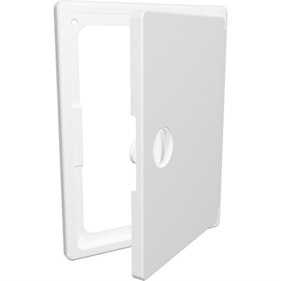 Люк-дверца ЭРА ревизионная накладная с ручкой-задвижкой АБС 200*250 ЛТ2025П - фото 38234