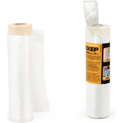 Маскер(защ.пленка) с клейким слоем 1400мм*15м, инд.уп AVIORA арт.302-038 - фото 38252