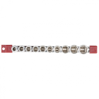 Набор MATRIX торцевых головок, 1/4", 6-ти гр., CrV, 10шт., 4-13мм.13559 - фото 38536