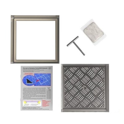 Люк 600*600 скрытых инженерных систем (ЛН-6) ЛН0006060 - фото 38683