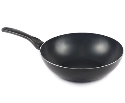 Сковорода алюминиевая WOK 26 см.с индукц.дном,антипригарное покрытие Dyflon 270460 (12шт) - фото 38793