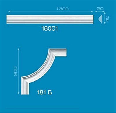 Элемент угловой к молдингу Формат 181Б (1*11) - фото 39284