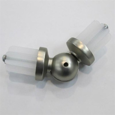 Эркер DELFA 25мм СЭ-25-002-29 хром мат. - фото 39292