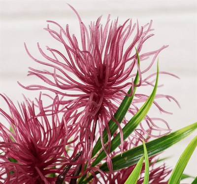 Бонсай в горшке Осока и шарики 9*24 см, микс 4453397 - фото 39430