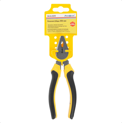 Пассатижи ОРМИС комбинированные 200мм серии Normal арт.34-6-020 - фото 39567