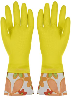 Перчатки YOULL LOVE латексные с манжетами 56486 - фото 39620