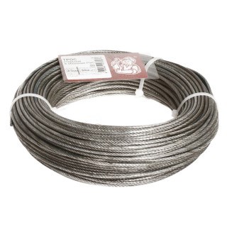 Трос СТРОЙБАТ стальной в оболочке PVC 2/3мм 066740/1219422 - фото 39684