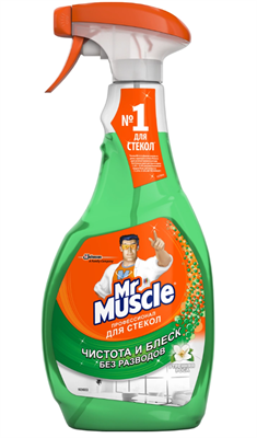 МИСТЕР МУСКУЛ для стекол с наш. спиртом 100 с триг 500мл - фото 39998