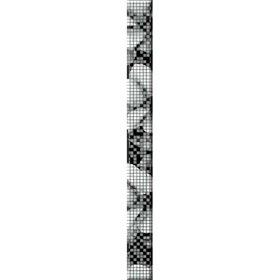 Спецэлемент CERSANIT Black&White 1c 4*44 арт. BW7H231 - фото 40076