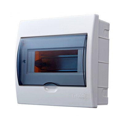 Бокс ЩРВ-П-6 для внутр. уст. 6 -модульных устройств LX 731-1000-006 LUXRAY - фото 40668