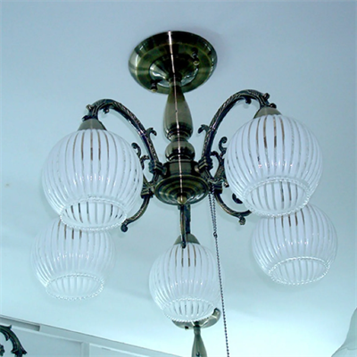 Люстра ASYA AVIZE 50371/5 5*Е14 60W AB 158-17216 - фото 40717