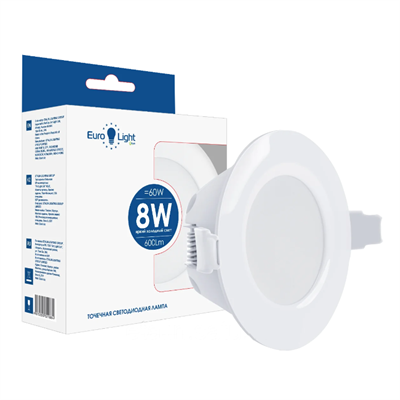 Светильник EUROLIGHT точечный 462-LED-SDL-10-6K - фото 40751