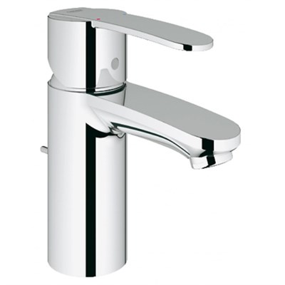 Смеситель GROHE однорычажный для раковины Wave цвет хром, DN 15 23202000 - фото 40947