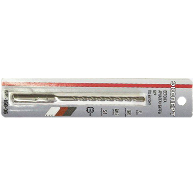 Бур ЭКСПЕРТ по бетону, хвостовик SDS-Plus, 6*160мм. 10-100шт 610-160-06 - фото 41205