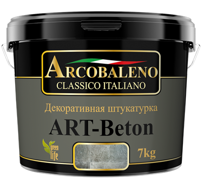 Штукатурка декоративная Arcobaleno ART-Beton 15кг - фото 41324