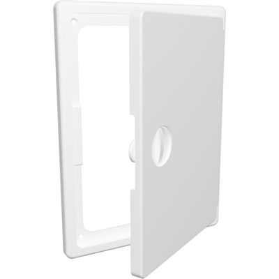 Люк-дверца ЭРА ревизионная накладная с ручкой-задвижкой АБС 150*200 ЛТ1520П - фото 41445