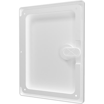 Люк-дверца ЭРА ревизионная накладная с ручкой-задвижкой АБС 150*200 ЛТ1520П - фото 41446