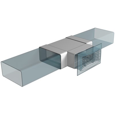 Тройник ЭРА Т-образный пластик 612ТПП - фото 41511