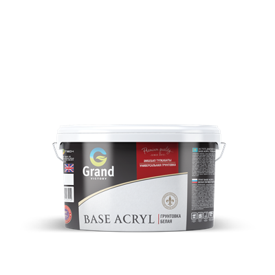 Грунтовка GRAND VICTORY ACRIL BASE 15кг - фото 41532