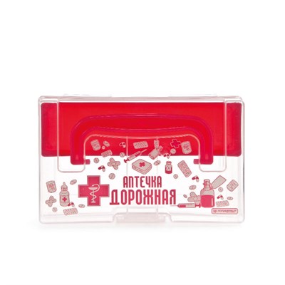 Аптечка дорожная Контейнер для аптечки 0,8л с вкладышем 170*108*78 - фото 41616