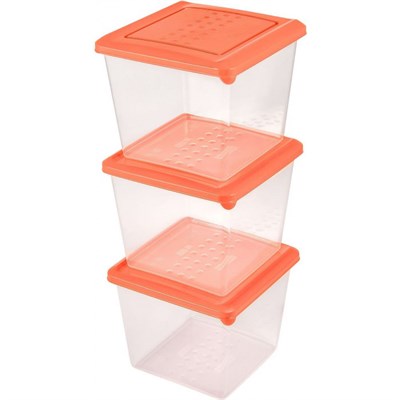 Емкость для хранения продуктов PATTERN квад. 1л - фото 41646