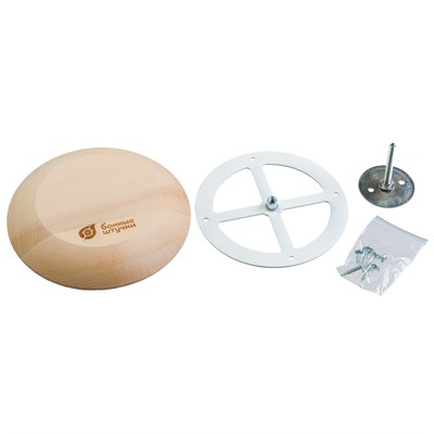 Клапан БАННЫЕ ШТУЧКИ тарельчатый d=125мм 32316 - фото 41712