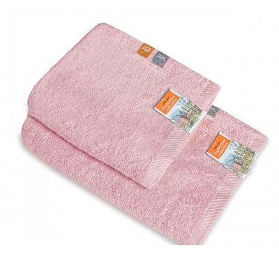Полотенце махровое ВАСИЛИСА гл/кр Буржуа Нуво (Bourgeois Nouveau) 45х90 пудра Peachskin 100% хл. - фото 42033