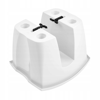 Горшок цветочный CROWN белый DCRO240-S449 - фото 42430