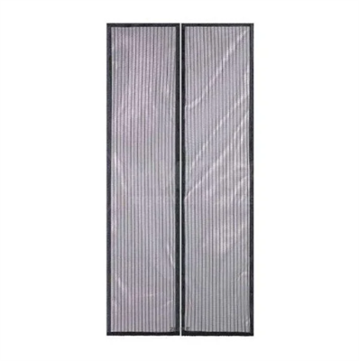 Антимоскитная сетка на магнитах цвет черный (black colour) W100cm*H210cm SC-806 - фото 42770