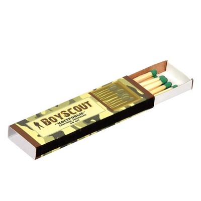 Спички BOYSCOUT костровые 90мм 10шт 61028 - фото 42803