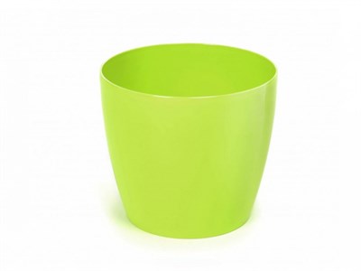 Горшок Магнолия 135мм с поддоном №2 (розов., оранж., жел., бронз., бордов., сереб., зелен.) - фото 42843