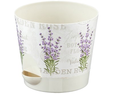 Кашпо НИКА Деко D 120мм 0,8л в ассорт. М3076 - фото 42890