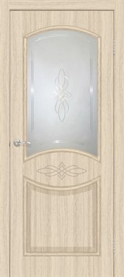 Полотно ОМИС дверное Даниэлла КР (пленка ПВХ) 800*2000*34 дуб беленый - фото 42996
