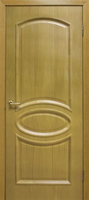 Полотно ОМИС дверное Лаура ПГ 800*2000*40 дуб натуральный тонированный - фото 43031