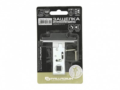 Задвижка PALLADIUM межкомнатная 100-М CP магнитная - фото 43160