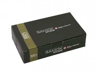 Замок врезной PALLADIUM ЗВ AL 1613 CP - фото 43165