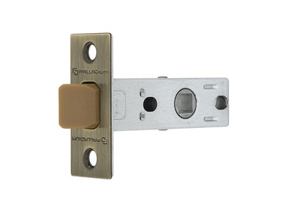 Защелка PALLADIUM межкомнатная 400 AB бронза - фото 43170