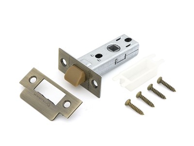 Защелка PALLADIUM межкомнатная 400 AB бронза - фото 43171