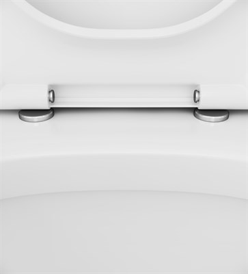 Унитаз-компакт AM.PM Bliss L с крышкой микролифт C538607SC - фото 43531