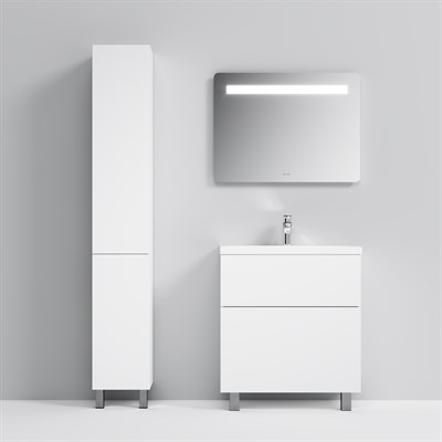 База AM.PM под раковину GEM напольная 75см, 2 ящ. push-to-open,белый, глянец M90FSX07522WG/32 - фото 43591