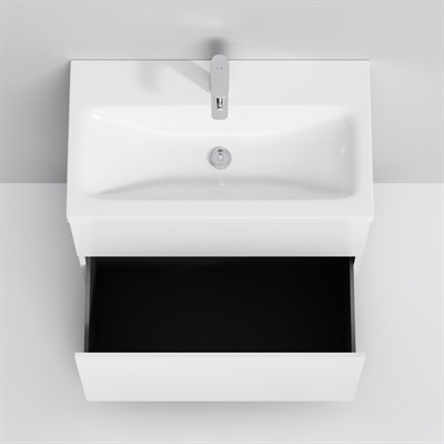 База AM.PM под раковину GEM напольная 75см, 2 ящ. push-to-open,белый, глянец M90FSX07522WG/32 - фото 43596