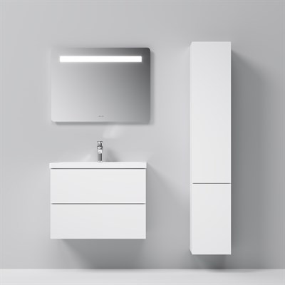Шкаф-колонна AM.PM GEM подвесной правый, 30 см, двери, push-to-open, белый, глянец M90CHR0306WG - фото 43599