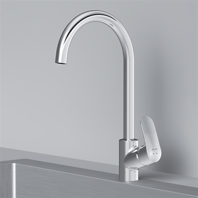 Смеситель AM.PM для кухни LIKE с высоким изливом, хром F8007032 - фото 43639