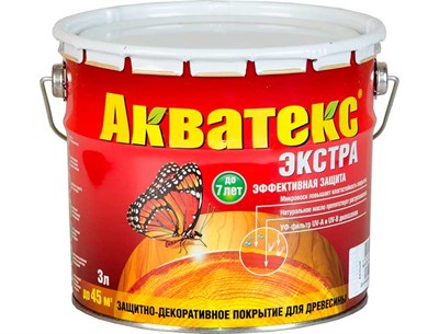 Состав Акватекс белый 3л - фото 43872
