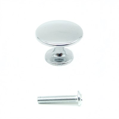 Ручка-кнопка мебельная SOLLER 306А хром d-30мм (800,10) - фото 44327