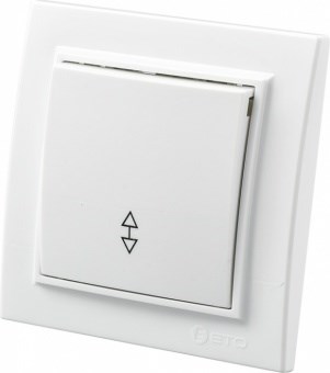 Выключатель ZERA EGP кремовый х3 700-0300-205 - фото 44637