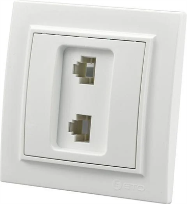 Розетка ZERA EGP крем ком+тел 700-0300-232 - фото 44647