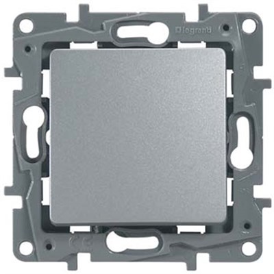 Переключатель LEGRAND Etika промежуточный винт.клеммы 10AX 250В (алюминий) 672409 - фото 44669